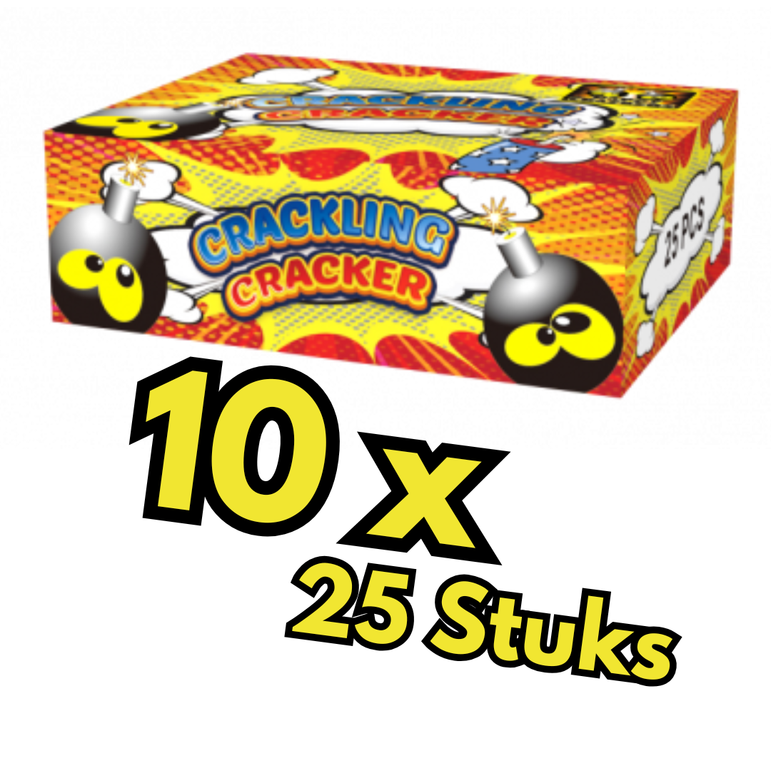 SUPER AANBIEDING 10 Pak Crackling Cracker